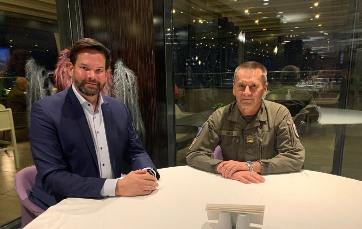 Lukas Mandl und Christian Fiedler